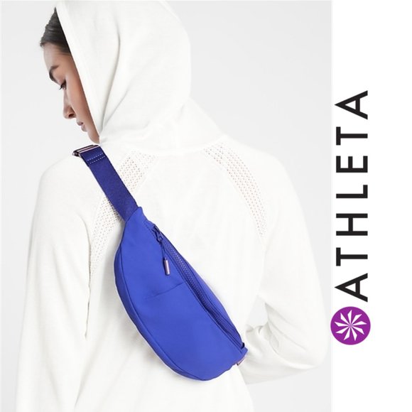 Athleta Handbags - NWT Athleta Kinetic Waist Bag Merlin Blue